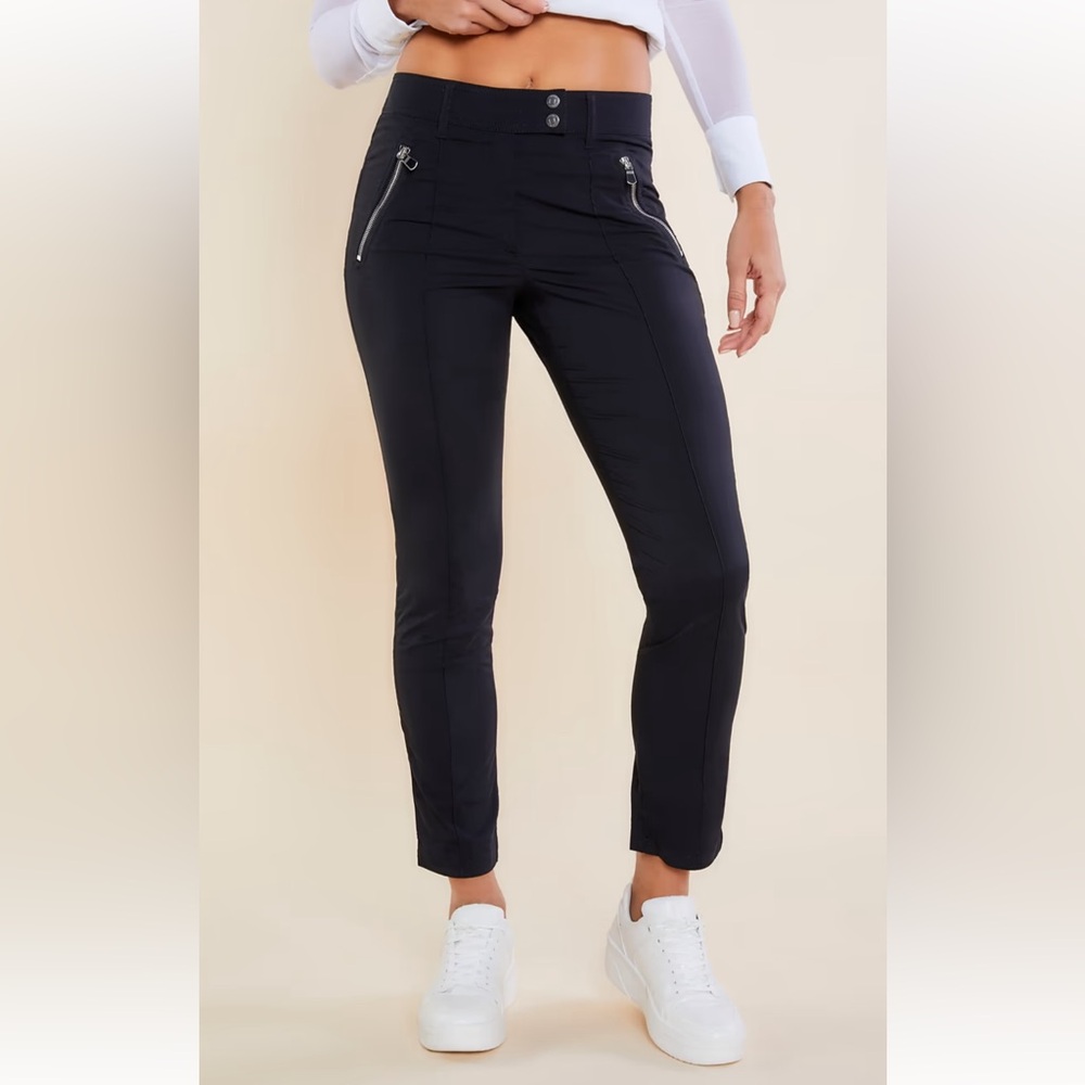 ANATOMIE ‘Peggy Pant’ Travel Zippered Pant In Black
